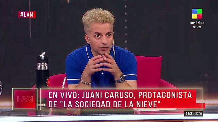 Juani Caruso, protagonista de La sociedad de la nieve, revelo como se preparo para el personaje e impacto con un dato