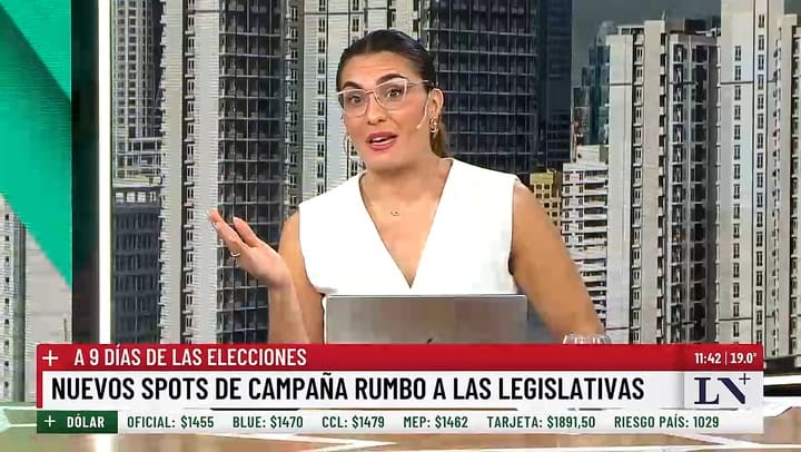 Ricardo Alfonsin y su nuevo spot de campana