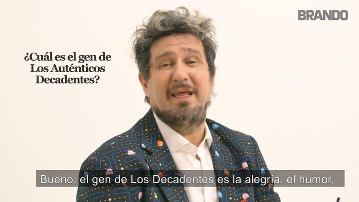 Cucho repasa la historia de Los Auténticos Decadentes