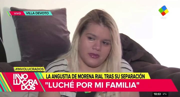 Morena Rial, sobre su ex: 'Hubo violencia física desde que nació Fran' - Fuente: América TV