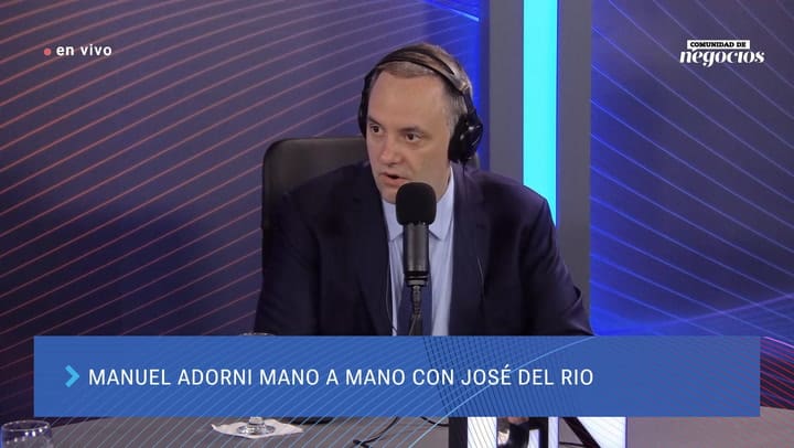 Manuel Adorni en exclusiva con LA NACION desde el Coloquio IDEA 2025