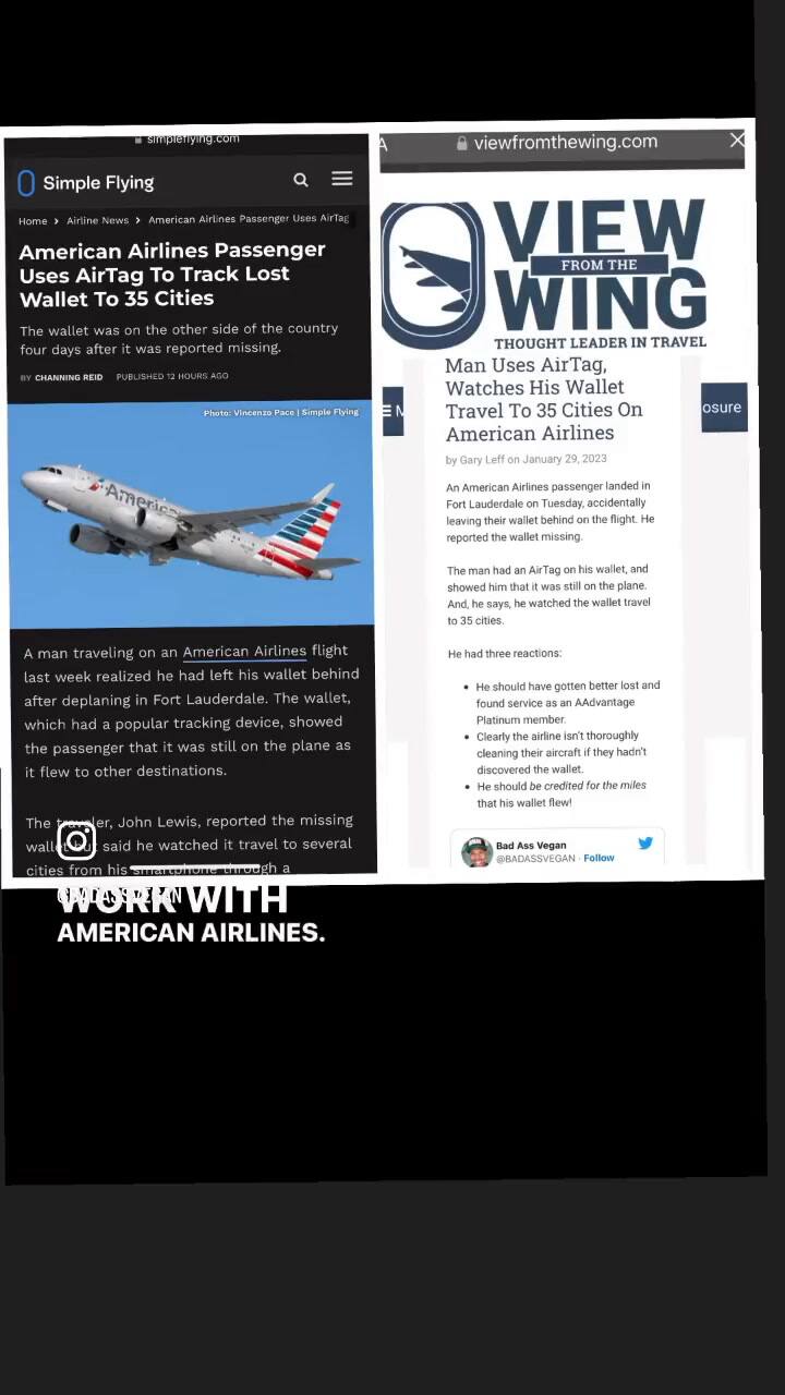 El viajero pidió ayuda a la aerolínea para encontrar su billetera