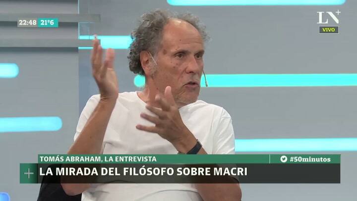 La mirada del filòsofo Tomàs Abraham sobre el gobierno de Macri