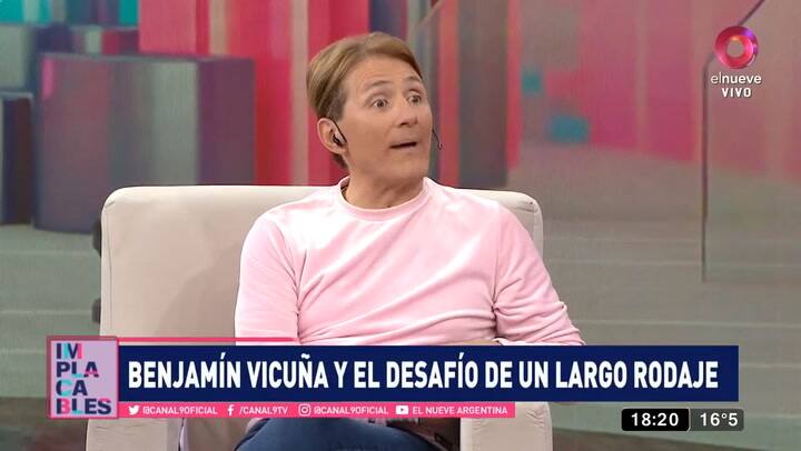 Benjamín Vicuña adelantó que presentará su libro en mayo
