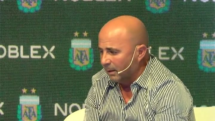 Sampaoli: 'Voy a tratar de representar al país de la mejor manera posible' - Fuente: Télam
