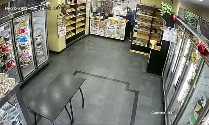 Robo en una panadería de Barracas