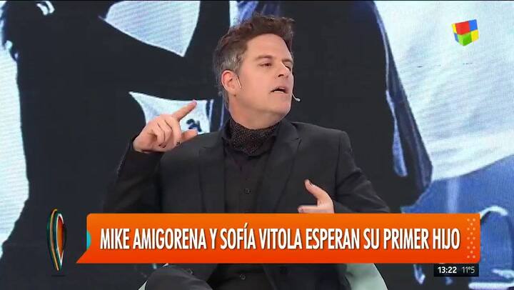 Mike Amigorena: “La paternidad me puso más sensible”