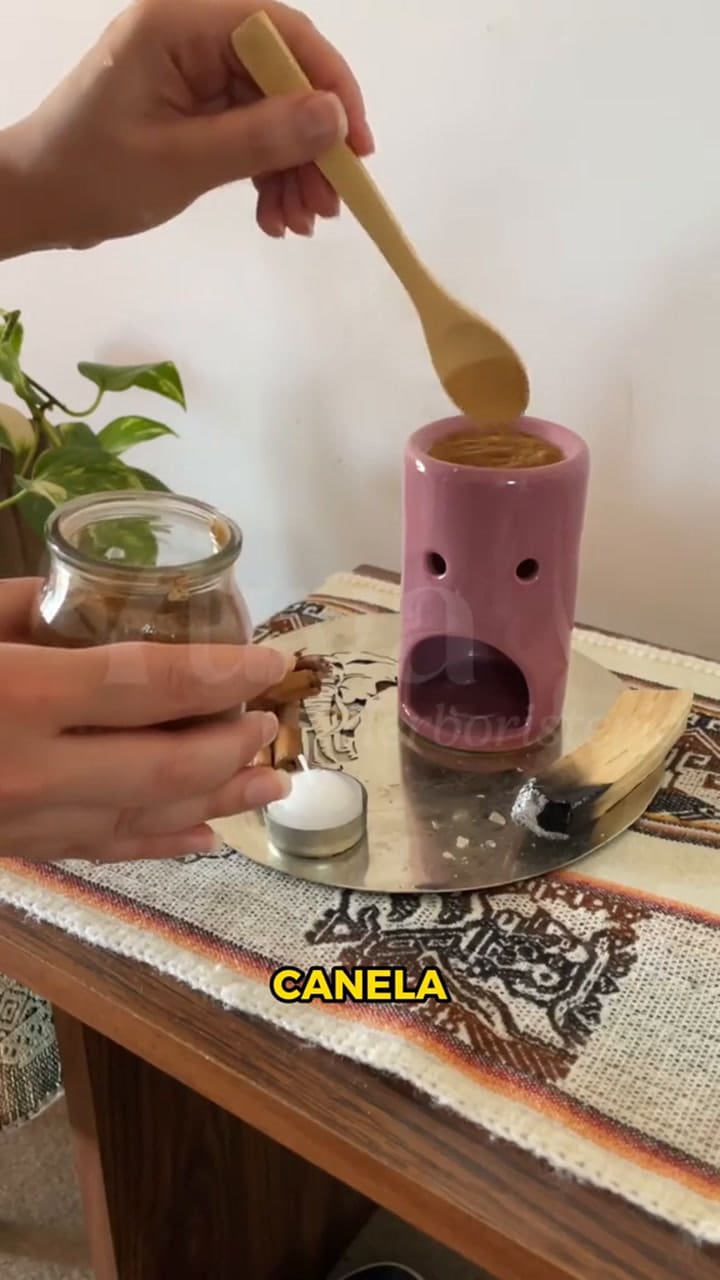 Mezcla de naranja y canela para utilizar como aromatizador