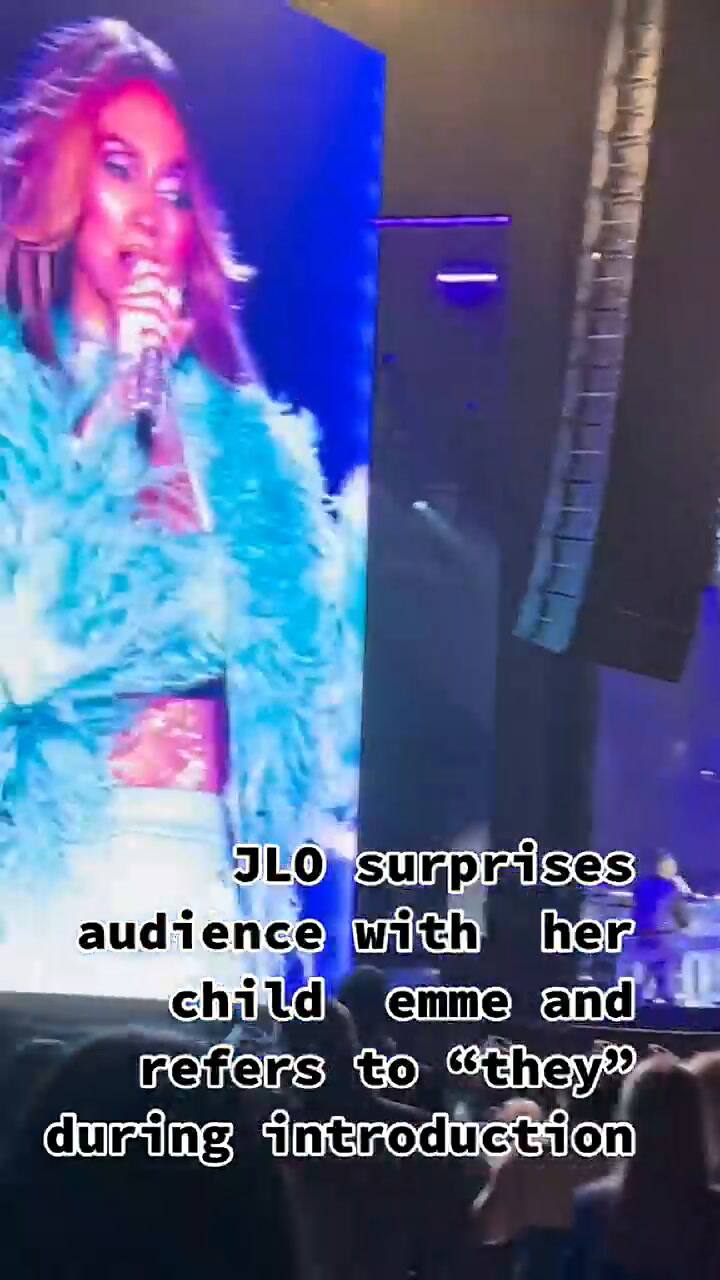 JLO y su hija cantan por primera vez a dúo y con lenguaje inclusivo