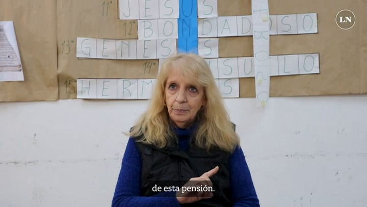 Zulema es jubilada y vive en una pensión