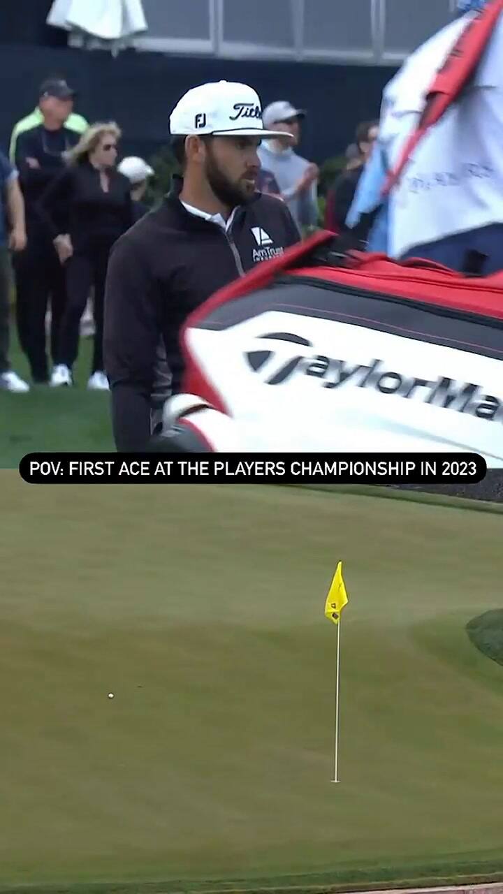 Hayden Buckley logró un hoyo en uno en el temible par 3 del 17 de The Players, en TPC Sawgrass