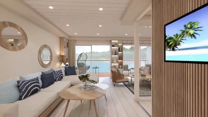 Así es por dentro el barco MV Narrative Luxury