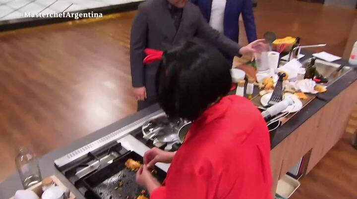 Damián Betular se enojó con Georgina Barbarossa y terminó a los gritos - Fuente: Telefe