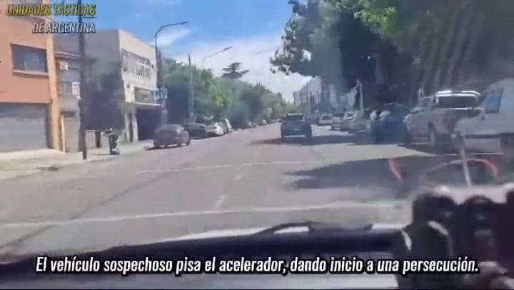 Persecución y tiroteo en Tres de Febrero: cuatro detenidos