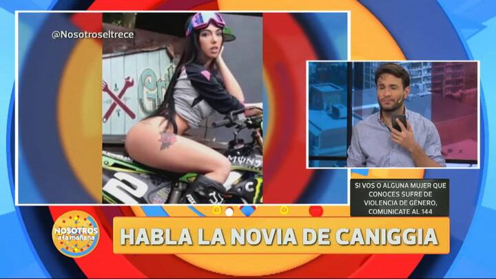 Sofía Bonelli, la supuesta novia de Claudio Paul Caniggia: 'Nannis es una pobre señora' - eltrece