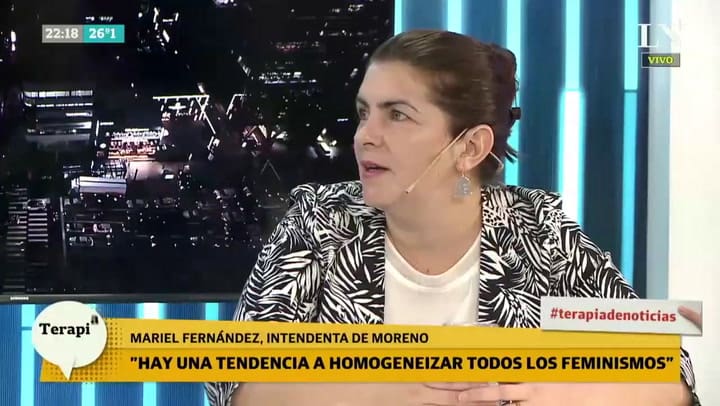 Mariel Fernández: 'En Moreno hay chicos que comen cartón'