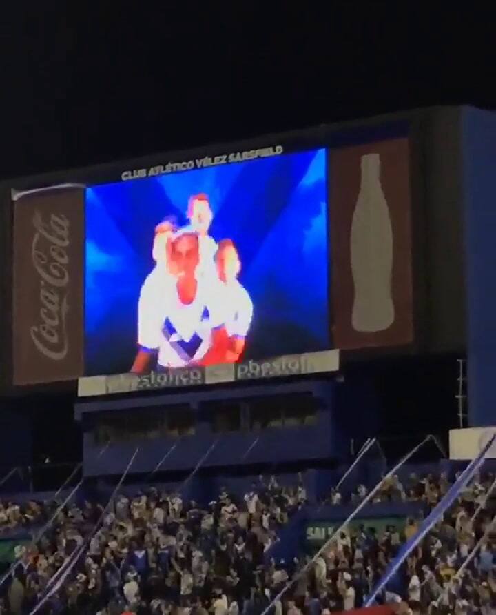 Así se vivió en la cancha - Fuente: Twitter