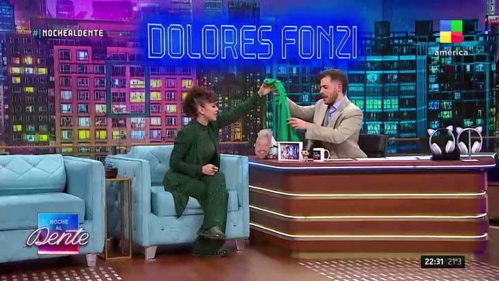 El mensaje de Dolores Fonzi a Lali durante su charla con Fer Dente