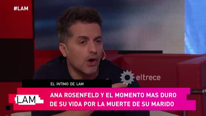 Ana Rosenfeld reveló una fuerte frase que le dijo su marido antes de contagiarse de Covid-19