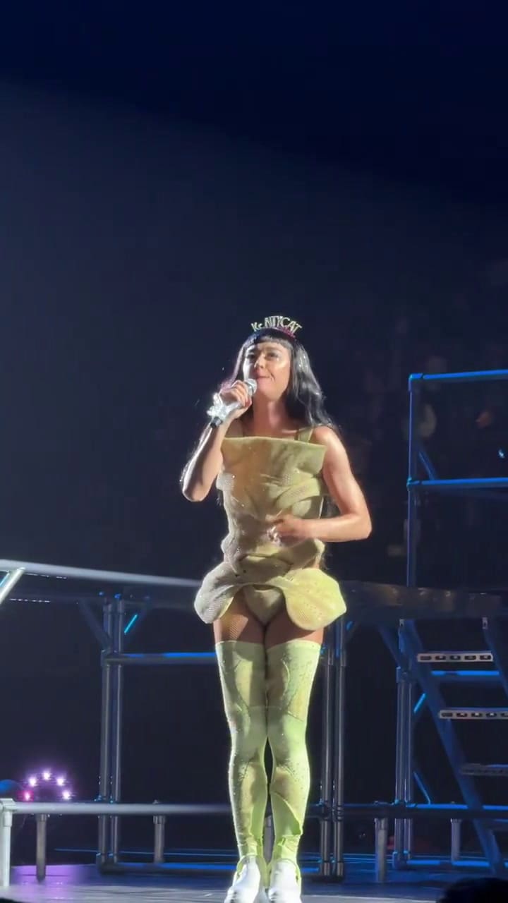 El pedido de Katy Perry en el Movistar Arena