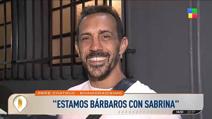 José Chatruc confirmó que le pidió a Sabrina Rojas que fuera su novia