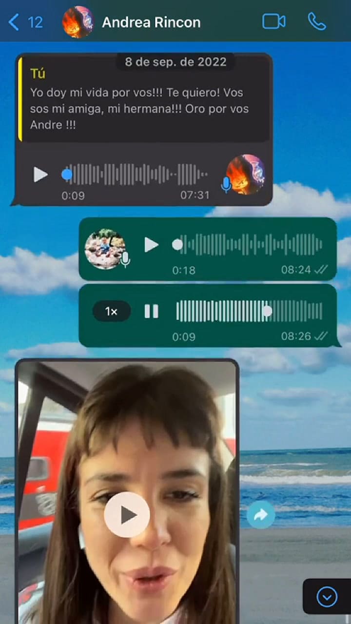 La propuesta de casamiento de Mauricio Corrado a Andrea Rincón