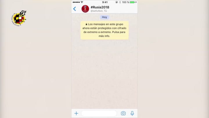 El whatsapp de España - Fuente: YouTube