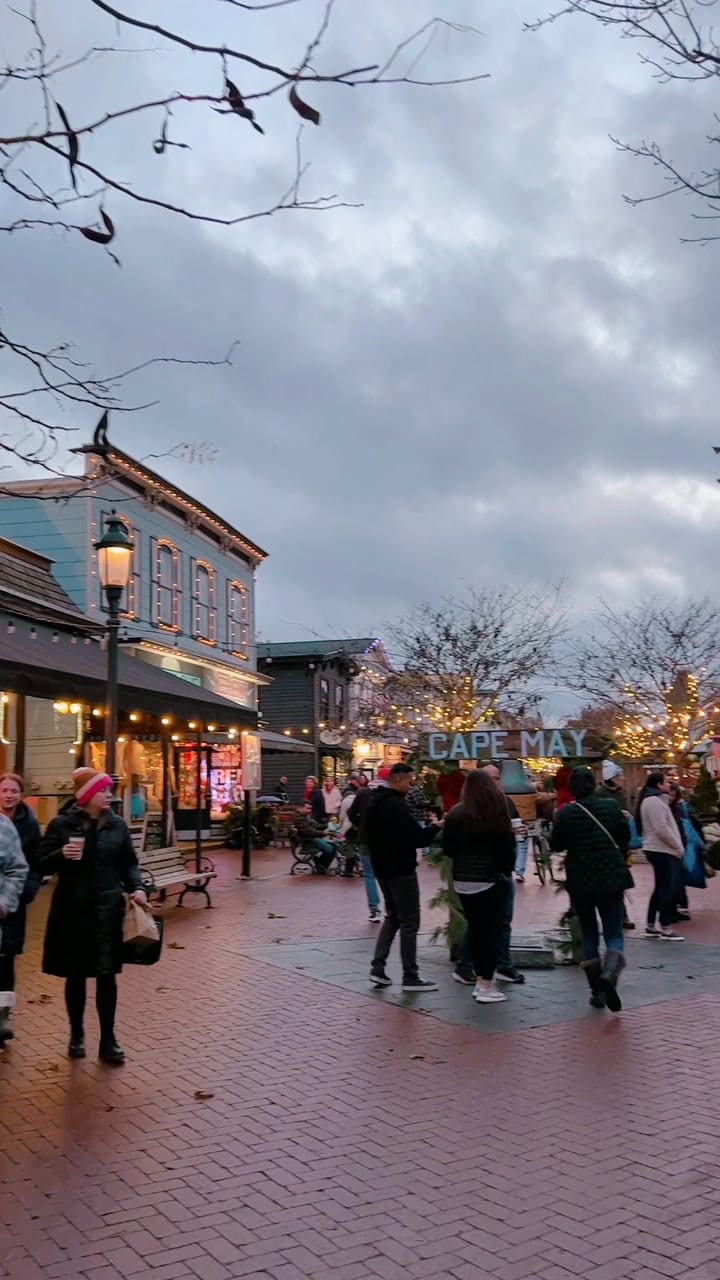 Cap May fue elegido como uno de los mejores pueblos navideños de Estados Unidos