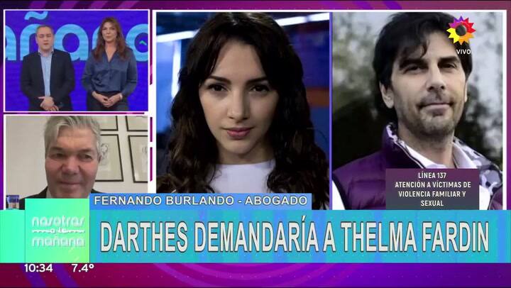 Fernando Burlando se pronunció tras el descargo de Darthés