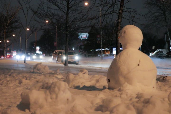 Las impactantes imágenes en consecuencia del frío extremo en Canadá