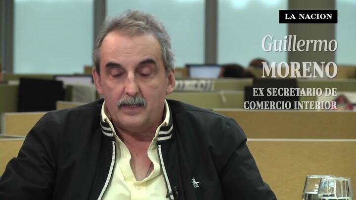 Guillermo Moreno reveló los secretos de su panchería en su visita a LA NACION