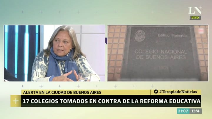 La opinión del rector del Nacional Buenos Aires sobre las tomas de colegios