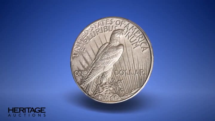 Reciéntemene una moneda de un dólar de 1900 se vendió por miles de dólares