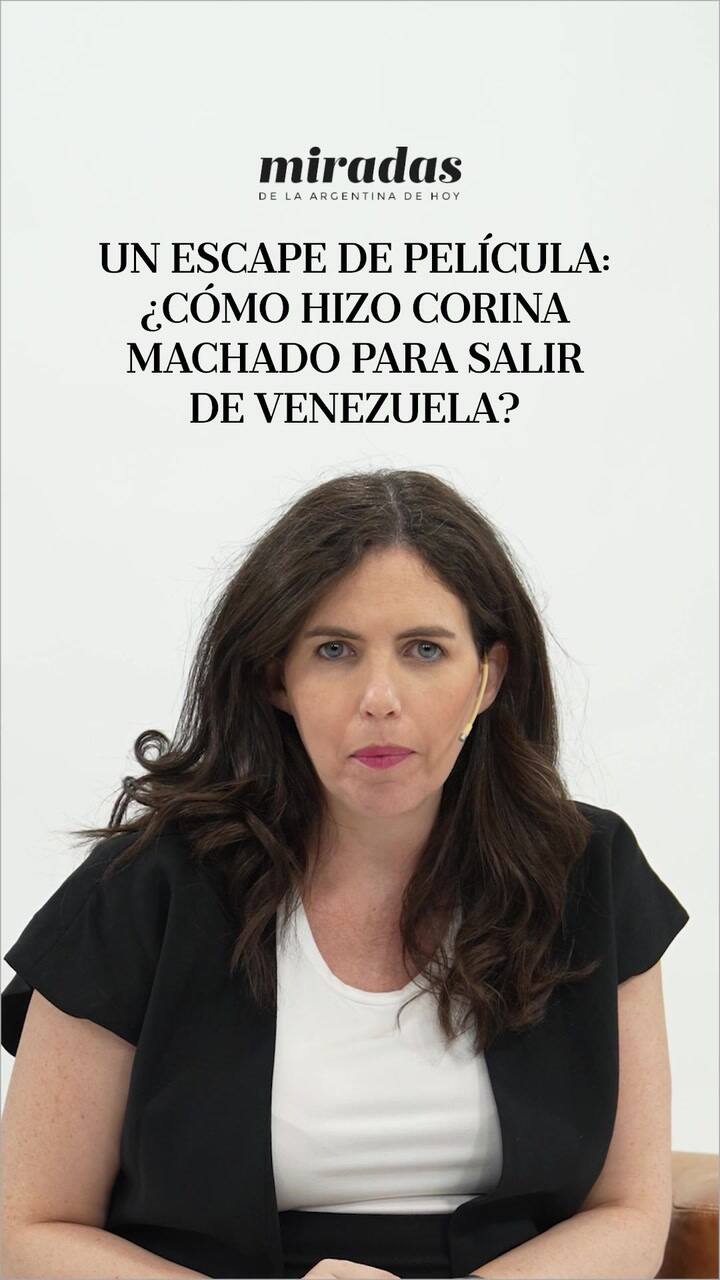 Un escape de película: ¿cómo hizo Corina Machado para salir de Venezuela?