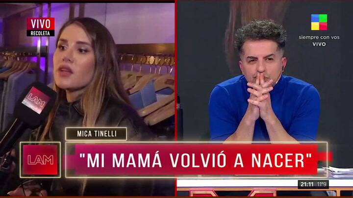 Mica sobre la separación de su papá