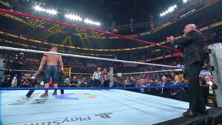 El homenaje de los campeones a John Cena en su última lucha en la WWE