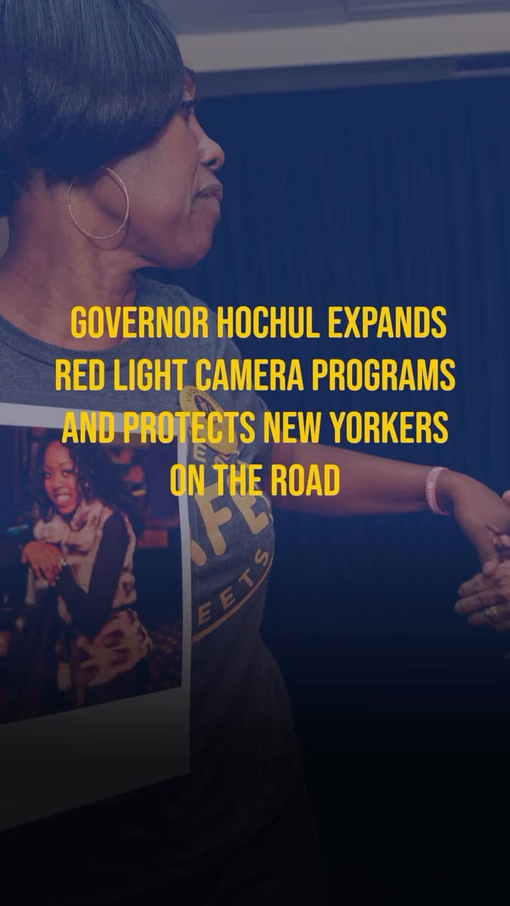 The Legislation I Signed Today Will Expand Red Light Camera Programs And Give The Green Light To Safer Roads.