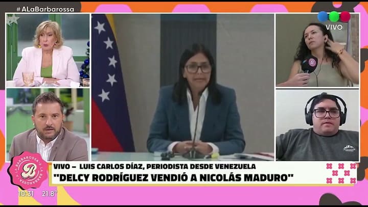 Fuerte cruce entre Diego Brancatelli y un periodista venezolano por la captura de Maduro