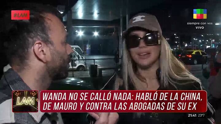 Wanda Nara manifesto su disgusto con la desinformacion
