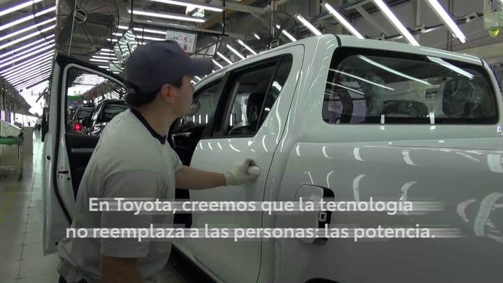 La planta de producción de Toyota en Zárate