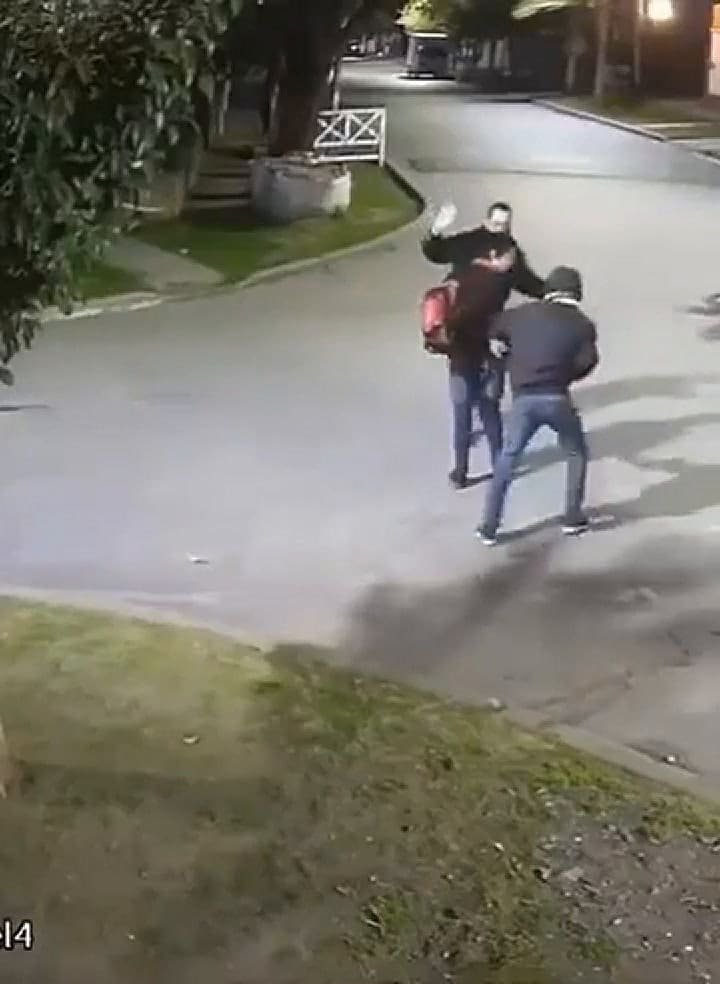 Brutal robo piraña en Ezpeleta