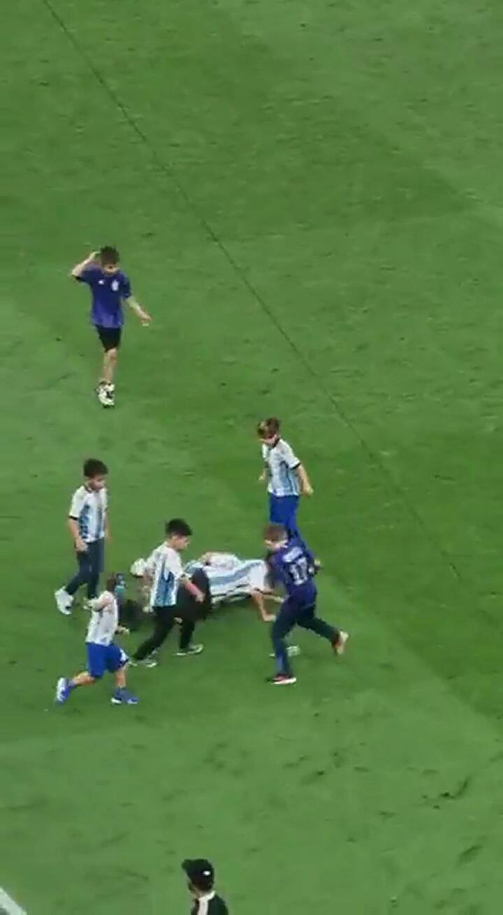 El divertido video de los hijos de los futbolistas