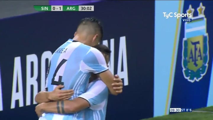 Correa definió en el primer palo para el 2-0