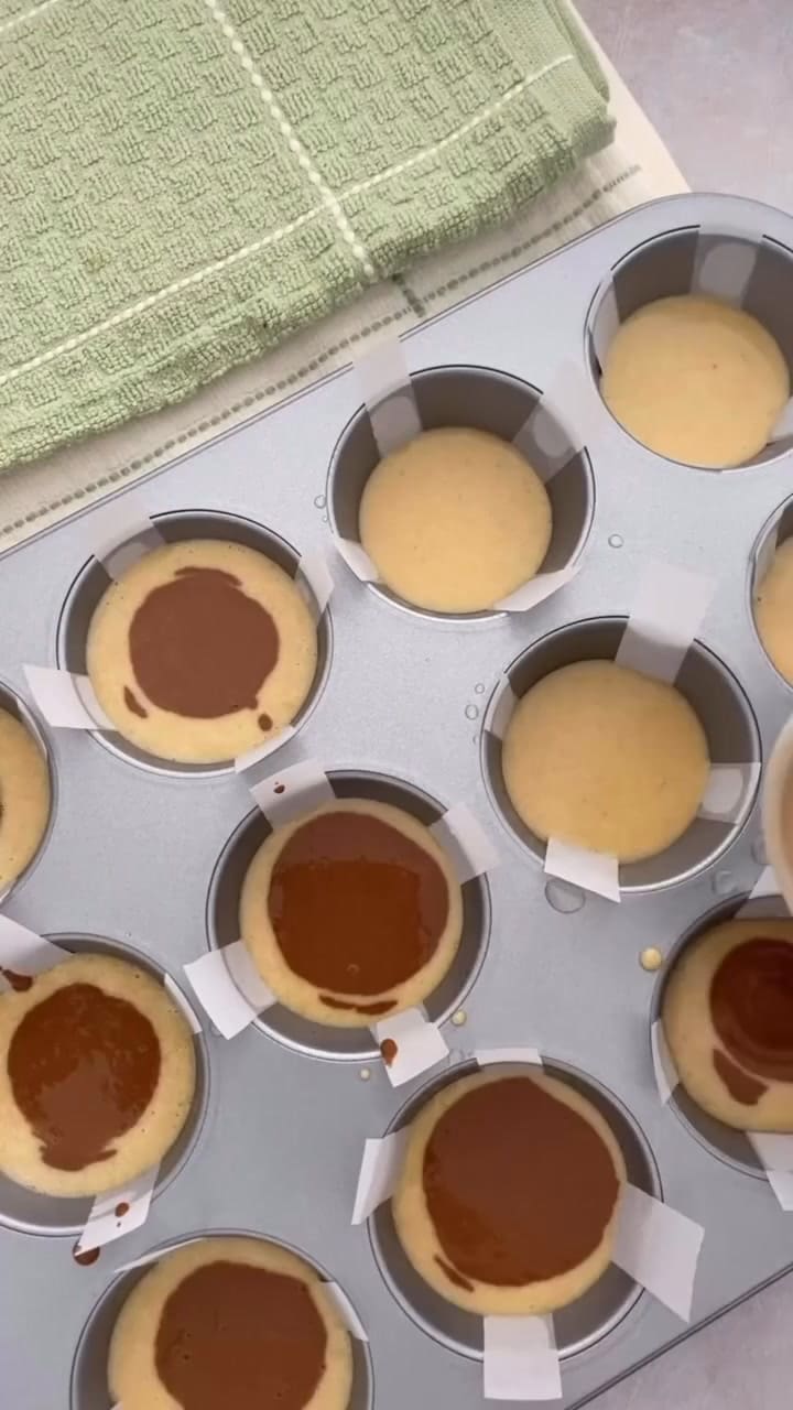 Magdalenas marmoladas saludables