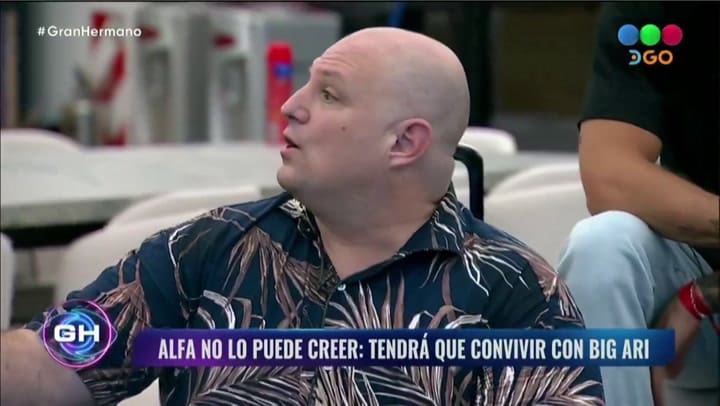 El comentario de Furia cuando vio a Ariel Ansaldo entrar a la casa de Gran Hermano que generó repudio en las redes