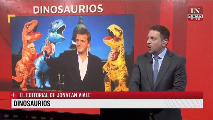 Dinosaurios. El editorial de Jonatan Viale.
