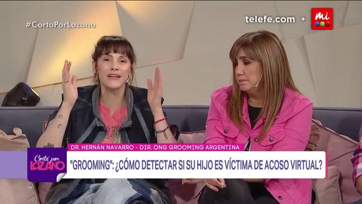 Fuerte cruce entre Connie Ansaldi y Nicole Neumann - Fuente: Telefé