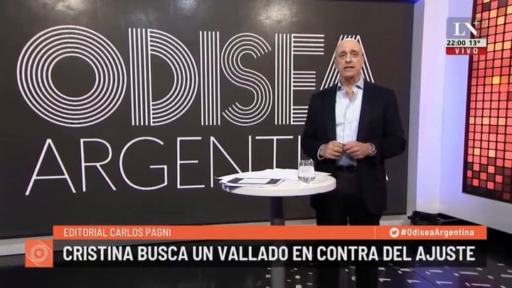 Cristina busca un vallado en contra del ajuste. El editorial de Carlos Pagni