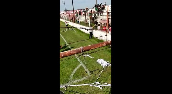 Incidentes entre Huracán y Bella Vista, por la Liga del Sur.