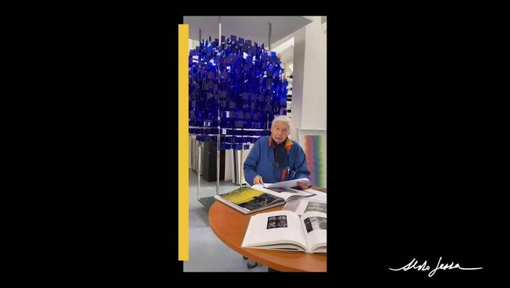 Aldo Sessa por Julio Le Parc